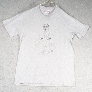 Supreme Shirt Mens Size Small Grey Prodigy Al Hirschfeld Mobb Deep